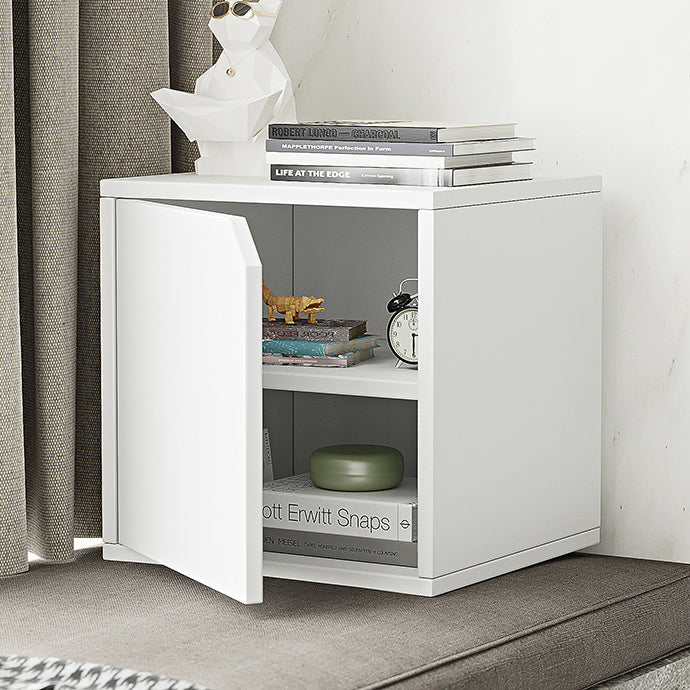 Scandinavian Standard Book Shelf 11.8" W Wood Bookcase for Home