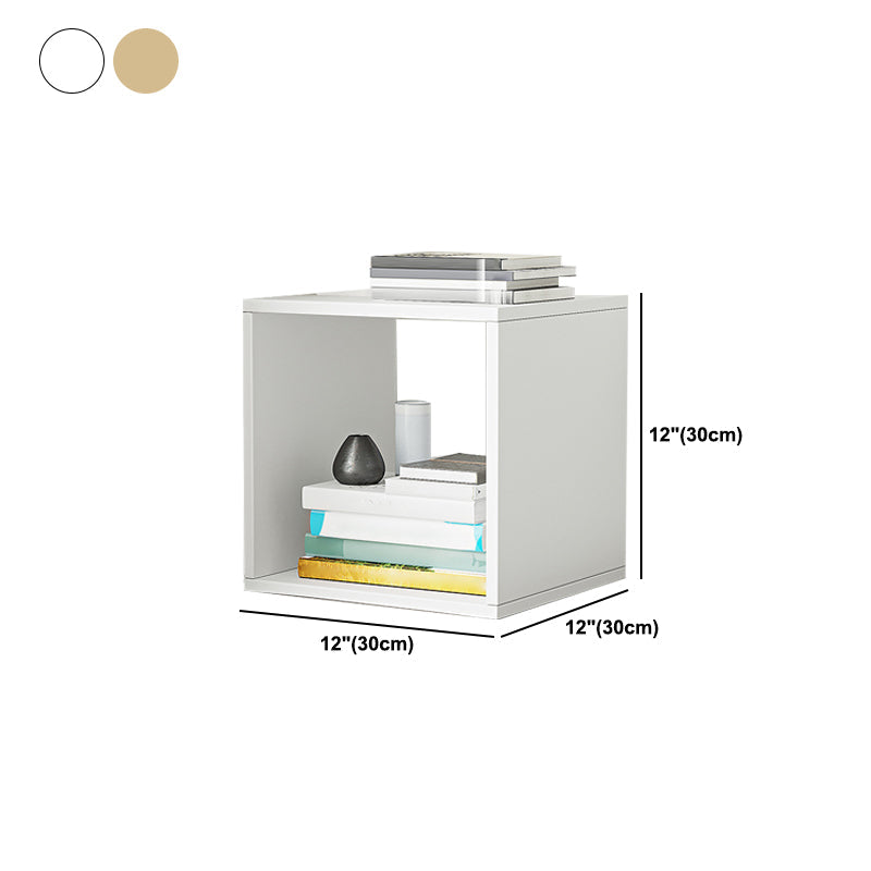 Scandinavian Standard Book Shelf 11.8" W Wood Bookcase for Home