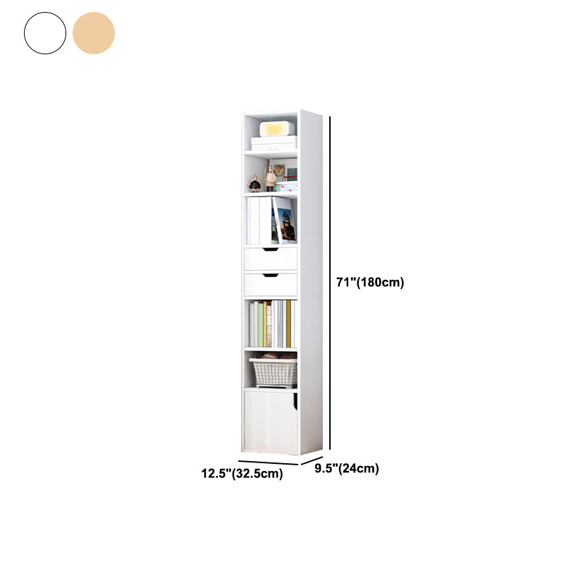 木製の本棚モダンホームリビングルームスタディコーナー本棚