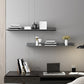 Metal Bookshelf Wall Mounted Contemporary Bookcase for Home Office Clearhalo 'Bookcases' 'furn' 'furn_bookcases' 'Furniture' 'Office Furniture' 5498001
