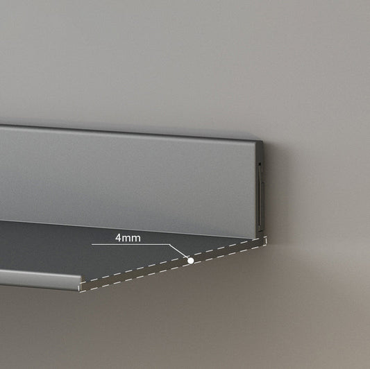 Metal Bookshelf Wall Mounted Contemporary Bookcase for Home Office Clearhalo 'Bookcases' 'furn' 'furn_bookcases' 'Furniture' 'Office Furniture' 5498008