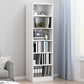 Closed Wooden Bookcase Modern Home Bedroom Living Room Standard Bookshelf