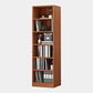 Closed Wooden Bookcase Modern Home Bedroom Living Room Standard Bookshelf
