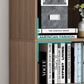 Closed Wooden Bookcase Modern Home Bedroom Living Room Standard Bookshelf