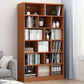 Closed Wooden Bookcase Modern Home Bedroom Living Room Standard Bookshelf