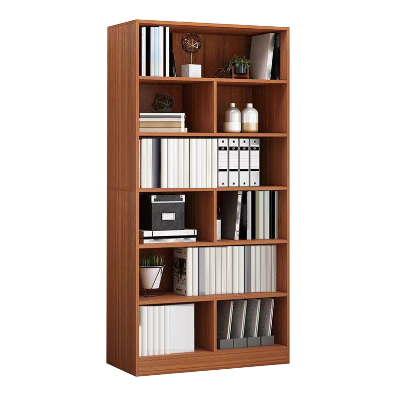 Closed Wooden Bookcase Modern Home Bedroom Living Room Standard Bookshelf