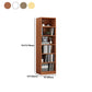 Closed Wooden Bookcase Modern Home Bedroom Living Room Standard Bookshelf