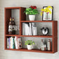 Modern Floating Book Shelf Wall Mounted Manufactured Wood Bookcase Clearhalo 'Bookcases' 'furn' 'furn_bookcases' 'Furniture' 'Office Furniture' 5498057