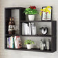 Modern Floating Book Shelf Wall Mounted Manufactured Wood Bookcase Clearhalo 'Bookcases' 'furn' 'furn_bookcases' 'Furniture' 'Office Furniture' 5498062