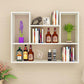 Modern Floating Book Shelf Wall Mounted Manufactured Wood Bookcase Clearhalo 'Bookcases' 'furn' 'furn_bookcases' 'Furniture' 'Office Furniture' 5498073