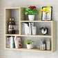 Modern Floating Book Shelf Wall Mounted Manufactured Wood Bookcase 31.5"L x 5.9"W x 23.6"H Beige Clearhalo 'Bookcases' 'furn' 'furn_bookcases' 'Furniture' 'Office Furniture' 5498085