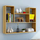 Modern Floating Book Shelf Wall Mounted Manufactured Wood Bookcase Clearhalo 'Bookcases' 'furn' 'furn_bookcases' 'Furniture' 'Office Furniture' 5498086