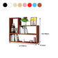Modern Floating Book Shelf Wall Mounted Manufactured Wood Bookcase Clearhalo 'Bookcases' 'furn' 'furn_bookcases' 'Furniture' 'Office Furniture' 5498087