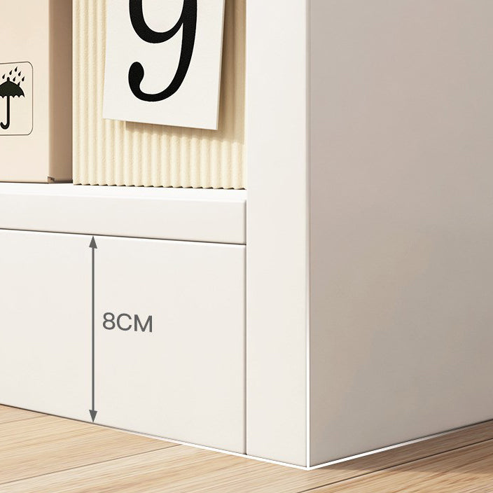 閉じた木製本棚モダンホームミニマリストリビングルーム標準本棚