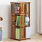 Rotatable Storage Bookshelf Modern Geometric Closed Back Bookcase