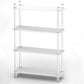 Acrylic Frame Bookshelf Open Storage Scandinavian Etagere Bookcase 30.7"L x 11.8"W x 47.6"H Clearhalo 'Bookcases' 'furn' 'furn_bookcases' 'Furniture' 'Office Furniture' 5498197