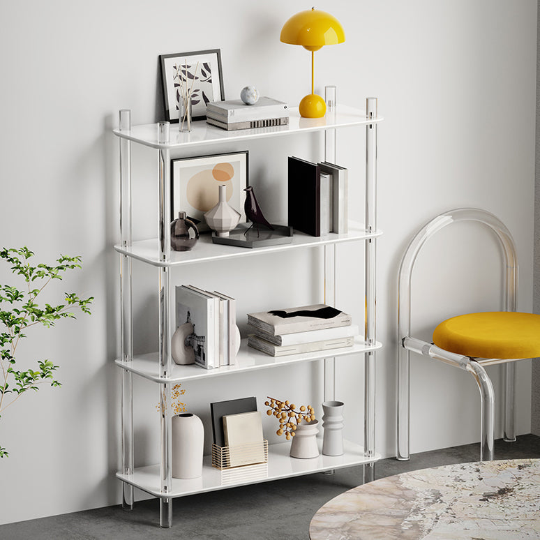Acrylic Frame Bookshelf Open Storage Scandinavian Etagere Bookcase Clearhalo 'Bookcases' 'furn' 'furn_bookcases' 'Furniture' 'Office Furniture' 5498198