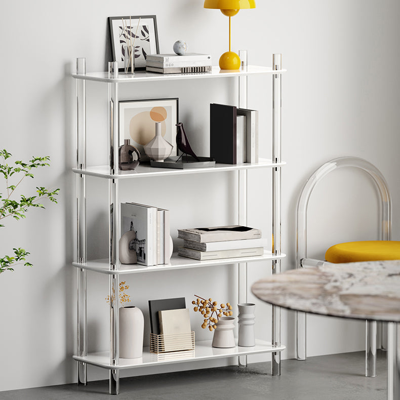 Acrylic Frame Bookshelf Open Storage Scandinavian Etagere Bookcase Clearhalo 'Bookcases' 'furn' 'furn_bookcases' 'Furniture' 'Office Furniture' 5498200