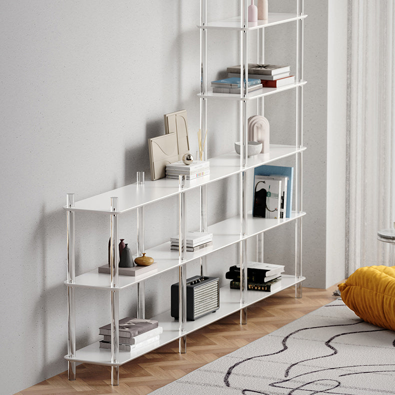 Acrylic Frame Bookshelf Open Storage Scandinavian Etagere Bookcase Clearhalo 'Bookcases' 'furn' 'furn_bookcases' 'Furniture' 'Office Furniture' 5498202
