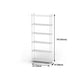 Acrylic Frame Bookshelf Open Storage Scandinavian Etagere Bookcase Clearhalo 'Bookcases' 'furn' 'furn_bookcases' 'Furniture' 'Office Furniture' 5498211