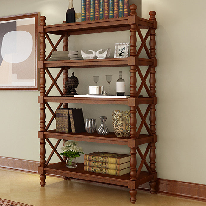 Rectangle Solid Wood Storage Bookshelf Nordic Study Room Bookcase Clearhalo 'Bookcases' 'furn' 'furn_bookcases' 'Furniture' 'Office Furniture' 5498286