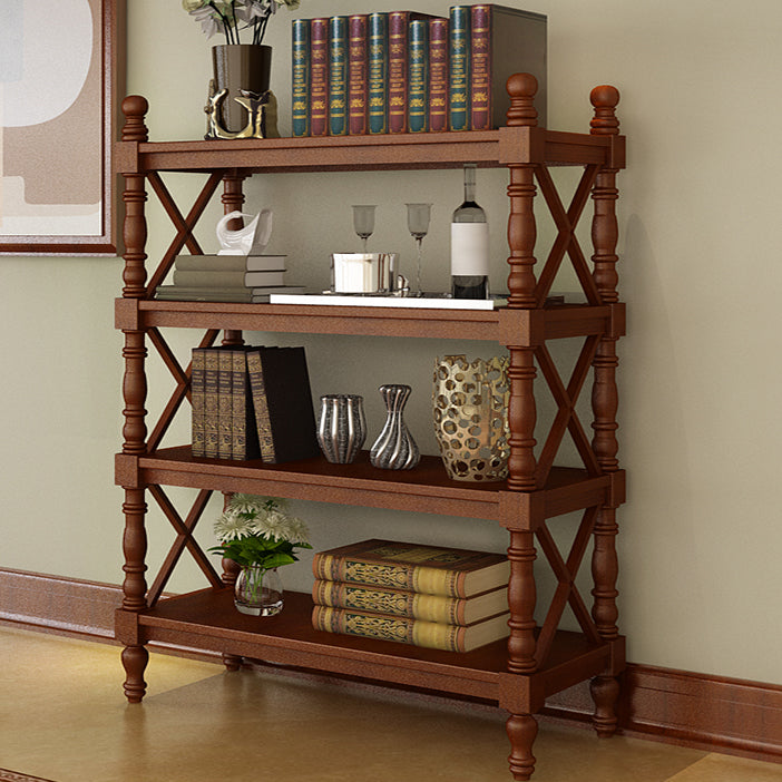Rectangle Solid Wood Storage Bookshelf Nordic Study Room Bookcase Clearhalo 'Bookcases' 'furn' 'furn_bookcases' 'Furniture' 'Office Furniture' 5498288