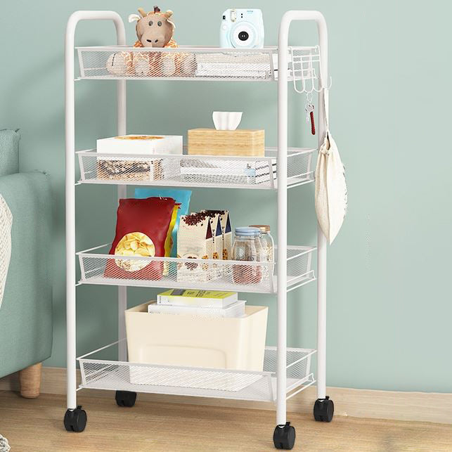 Modern Iron Bookcase, 10.5" W Geometric Bookshelf for Any Room