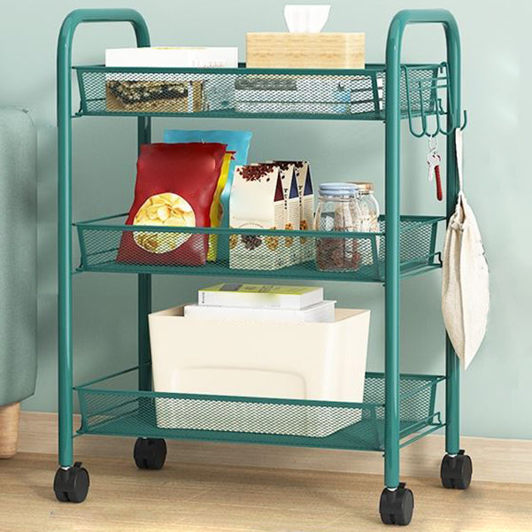 Modern Iron Bookcase, 10.5" W Geometric Bookshelf for Any Room