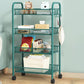 Modern Iron Bookcase, 10.5" W Geometric Bookshelf for Any Room