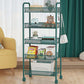 Modern Iron Bookcase, 10.5" W Geometric Bookshelf for Any Room