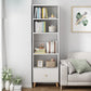 Bibliothèque en bois ouvert Modern Minimalist Home Living Room Bedroom Bibelle