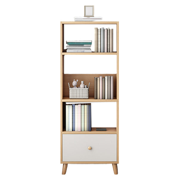 Bibliothèque en bois ouvert Modern Minimalist Home Living Room Bedroom Bibelle