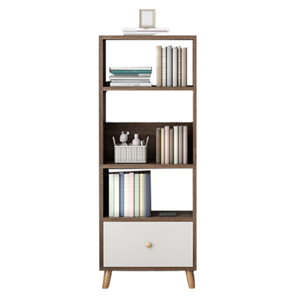Bibliothèque en bois ouvert Modern Minimalist Home Living Room Bedroom Bibelle