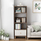 Bibliothèque en bois ouvert Modern Minimalist Home Living Room Bedroom Bibelle