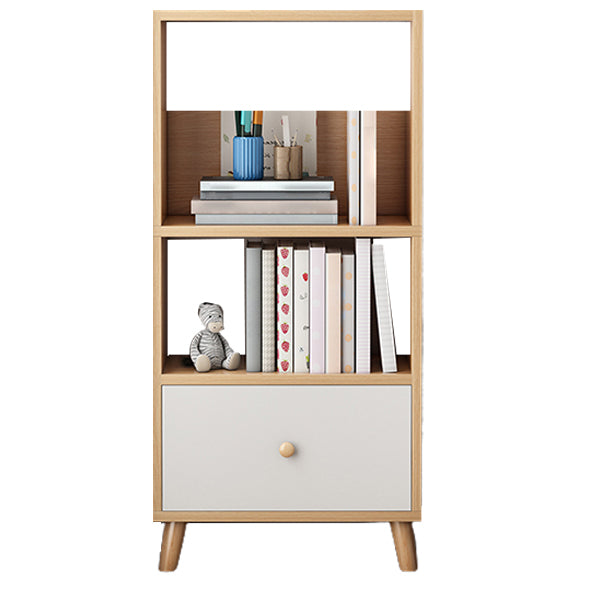 Bibliothèque en bois ouvert Modern Minimalist Home Living Room Bedroom Bibelle