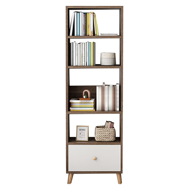 Bibliothèque en bois ouvert Modern Minimalist Home Living Room Bedroom Bibelle