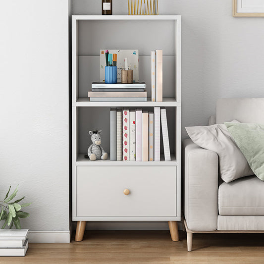 Open Wooden Bookcase Modern Minimalist Home Living Room Bedroom Bookshelf