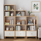 Bibliothèque en bois ouvert Modern Minimalist Home Living Room Bedroom Bibelle