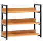 Offenes Metall -Holzbuchhandel Modern Home Wohnzimmer Bücherregal