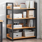 Offenes Metall -Holzbuchhandel Modern Home Wohnzimmer Bücherregal