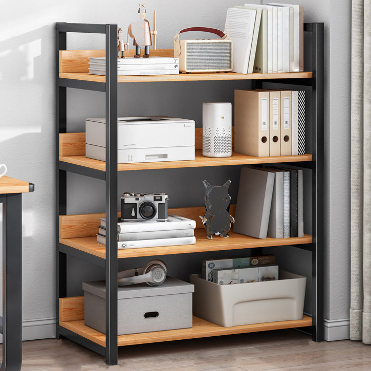 Offenes Metall -Holzbuchhandel Modern Home Wohnzimmer Bücherregal