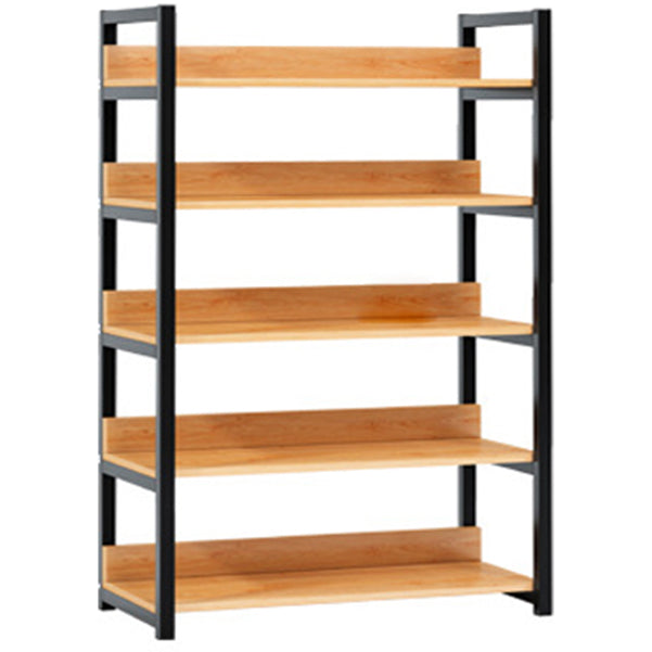Offenes Metall -Holzbuchhandel Modern Home Wohnzimmer Bücherregal