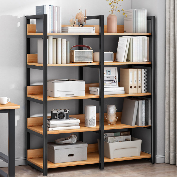 Offenes Metall -Holzbuchhandel Modern Home Wohnzimmer Bücherregal