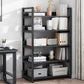 Offenes Metall -Holzbuchhandel Modern Home Wohnzimmer Bücherregal