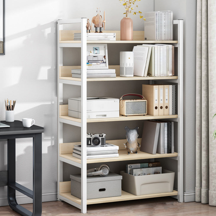 Offenes Metall -Holzbuchhandel Modern Home Wohnzimmer Bücherregal