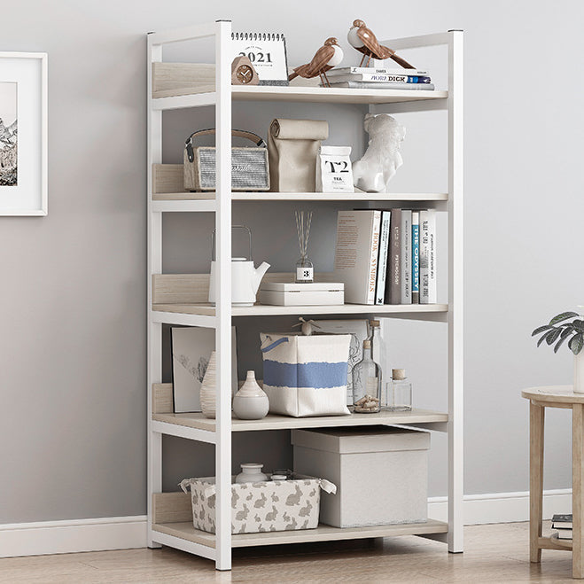 Offenes Metall -Holzbuchhandel Modern Home Wohnzimmer Bücherregal