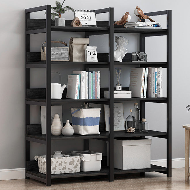Offenes Metall -Holzbuchhandel Modern Home Wohnzimmer Bücherregal