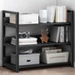 Offenes Metall -Holzbuchhandel Modern Home Wohnzimmer Bücherregal