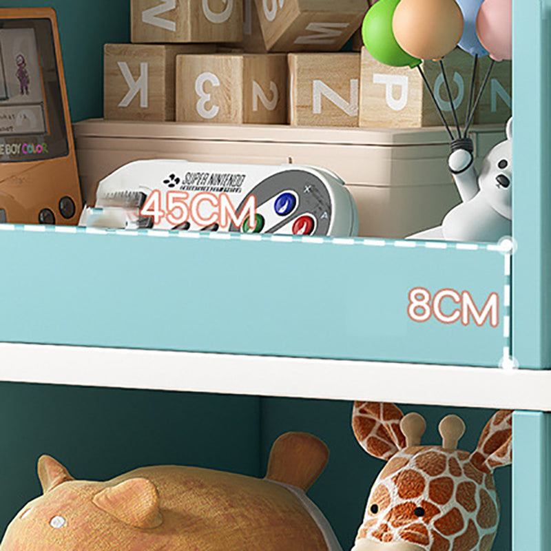 Libreria contemporanea a 4 livelli di libreria standard ingegnerizzata in legno 11,8 "di larghezza