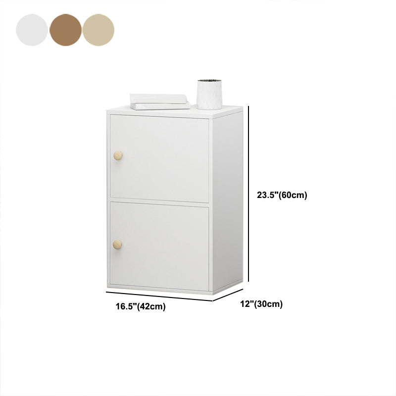 Bibliothèque arrière fermée contemporaine de 11,8 pouces de large pour la chambre à coucher